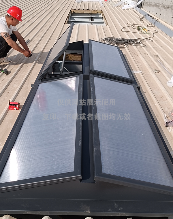 兰州王老吉生产车间渭南排烟天窗