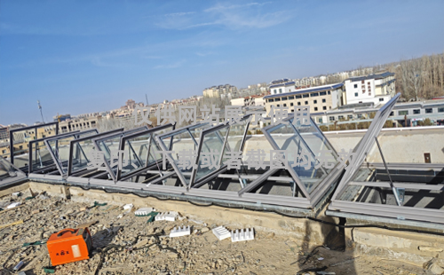 敦煌博物馆渭南排烟天窗