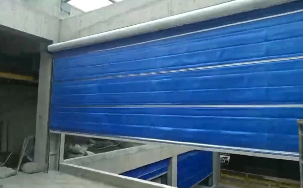 大型物流园区完成渭南防火门整体安装工程